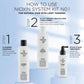 NIOXIN 3-Part System 1 Scalp Therapy Revitalising Conditioner for Natural Hair with Light Thinning 300ml