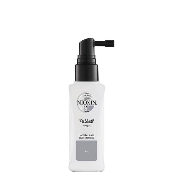 NIOXIN 3-Part System 1 Scalp and Hair Treatment for Natural Hair with Light Thinning 100ml