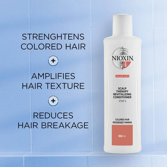 NIOXIN 3-Part System 4 Scalp Therapy Revitalising Conditioner for Coloured Hair with Progressed Thinning 300ml