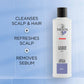 NIOXIN 3-Part System 5 Cleanser Shampoo for Chemically Treated Hair with Light Thinning 300ml